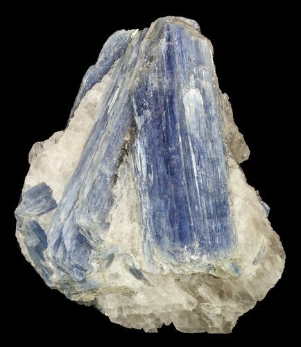 Vibrant Blue Kyanite Crystal In Quartz - Brazil #56924
